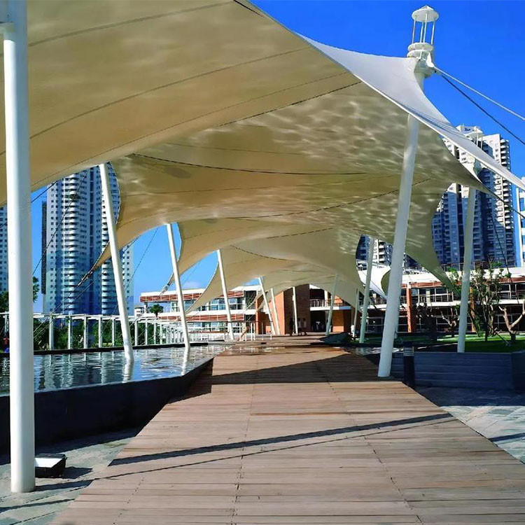 正定县膜结构景观棚