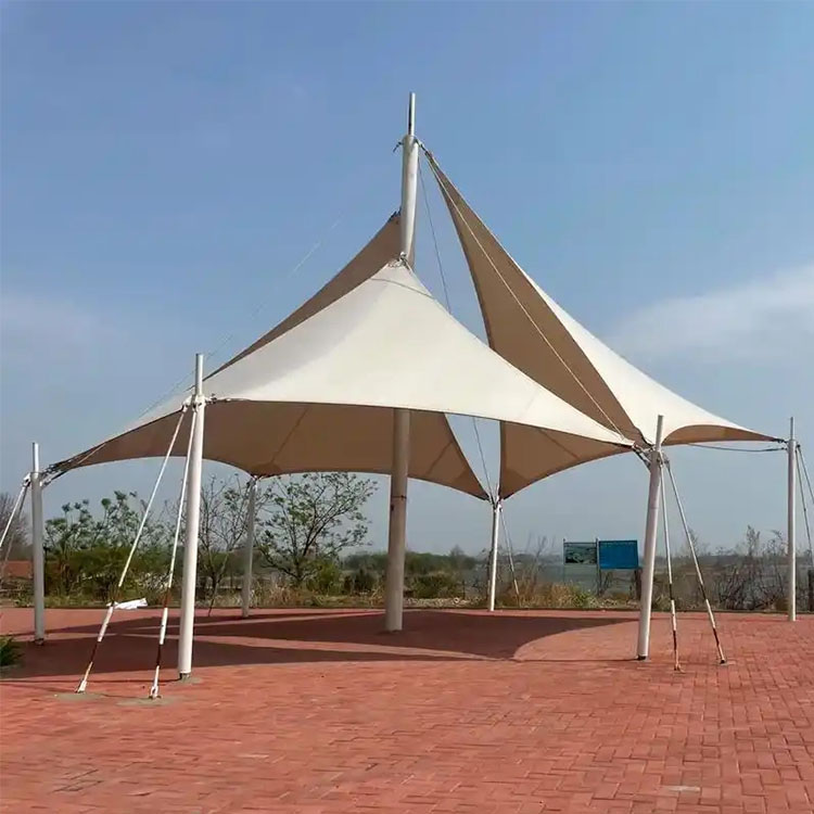 正定县膜结构景观棚