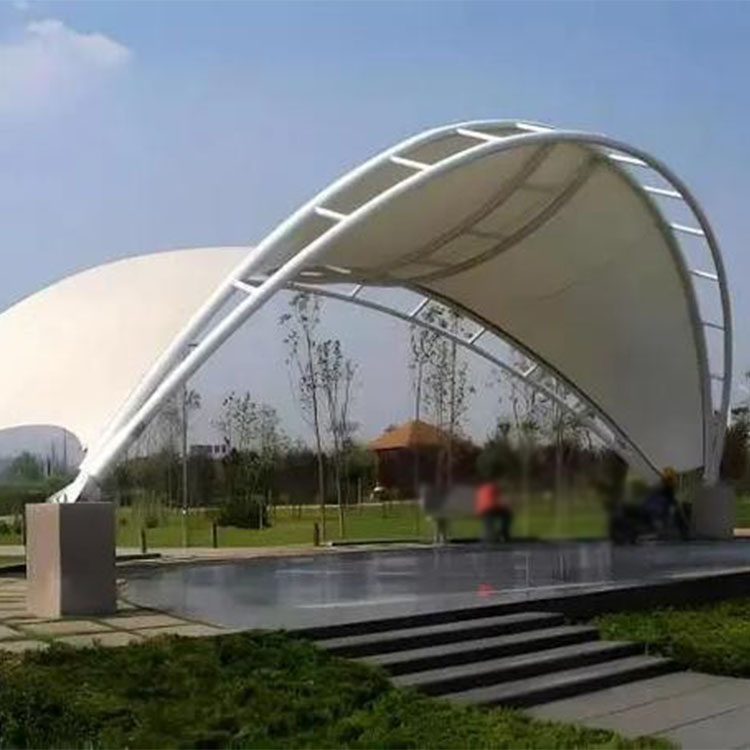 正定县膜结构景观棚
