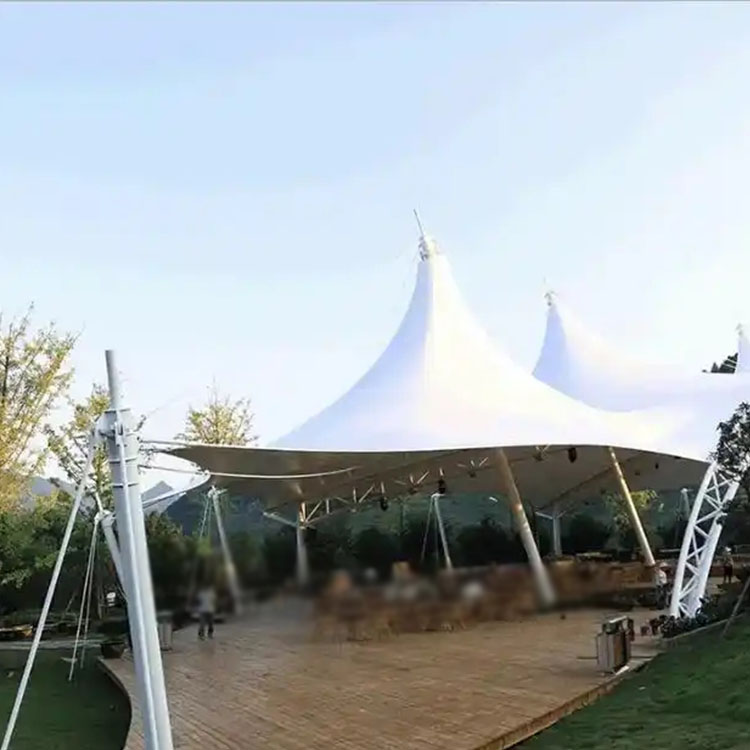 正定县膜结构景观棚