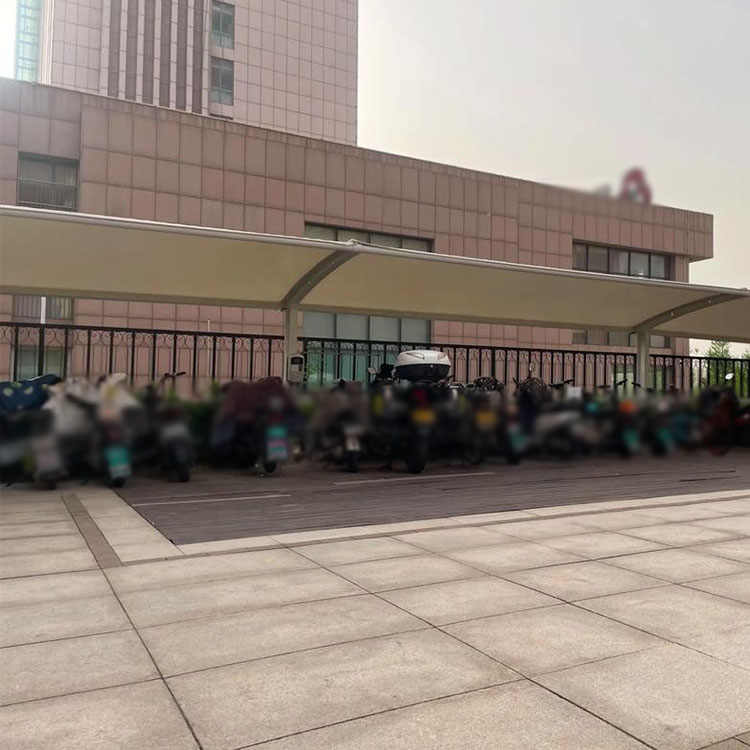 正定县膜结构电动车棚