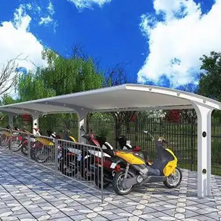 正定县膜结构电动车棚